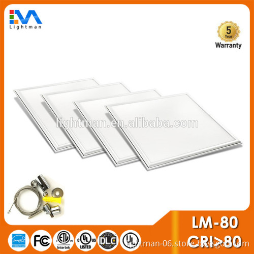 Edge lit 40w 0-10v dimmable led light panel 2x2 for office drop ceiling